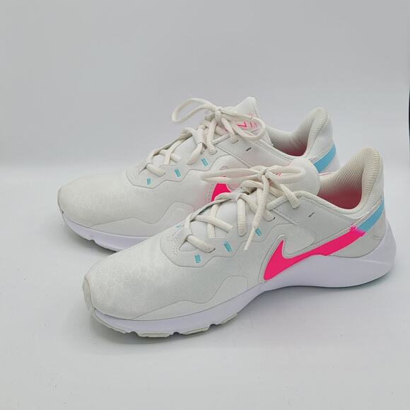 Nike Legend Essential 2 CQ9545-103 Athletic Cross Training white women's size 9 - Picture 4 of 9